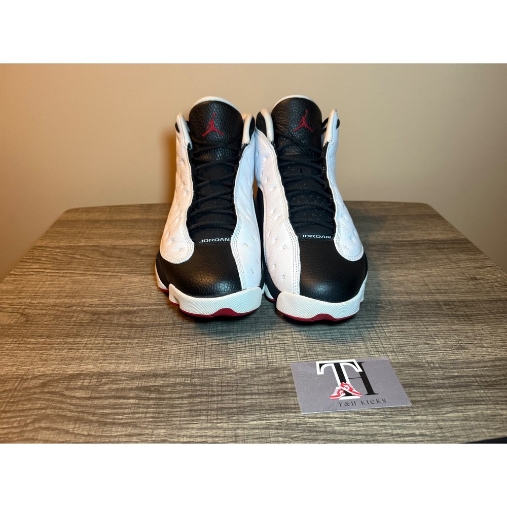Air Jordan 13 Retro He Got Game 2018 White Black Red 414571-104 Mens Sneaker